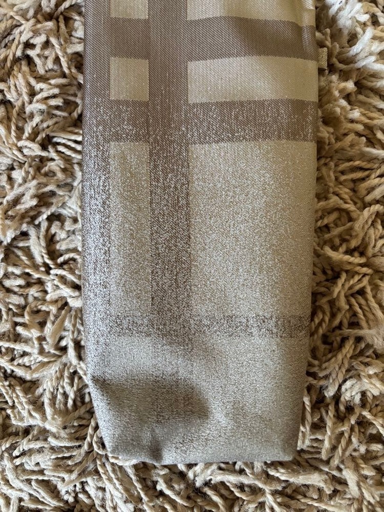 BURBERRY Folding Umbrella Check pattern Glitter Finish New Without Tag Authentic