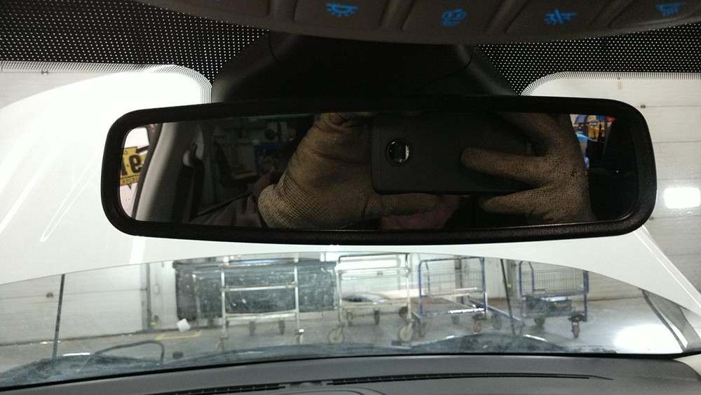 Int Rr View Mirror For Edge Assy Autodim