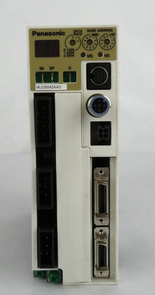Panasonic MUDB042AAD AC Servo Driver 400w Working Surplus