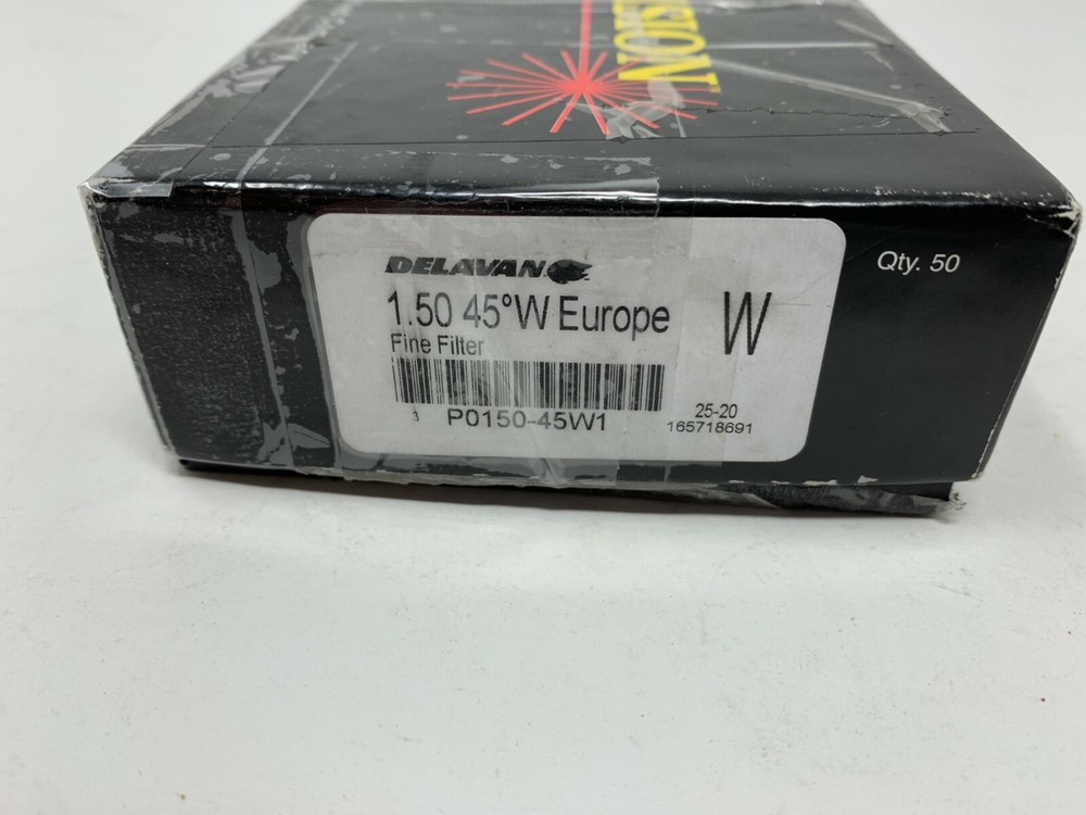 Lot of (50) DELAVAN Fine Filter Burner Nozzle Oil Injector 1.50 GPH 45°W EN