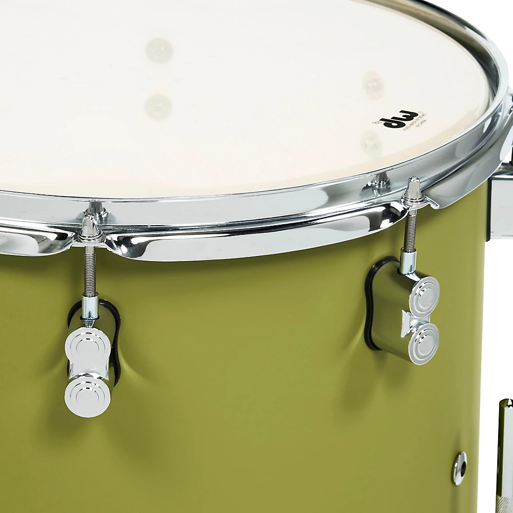 PDP by DW Concept Maple 5-Piece Shell Pack with Chrome Hardware Satin Olive