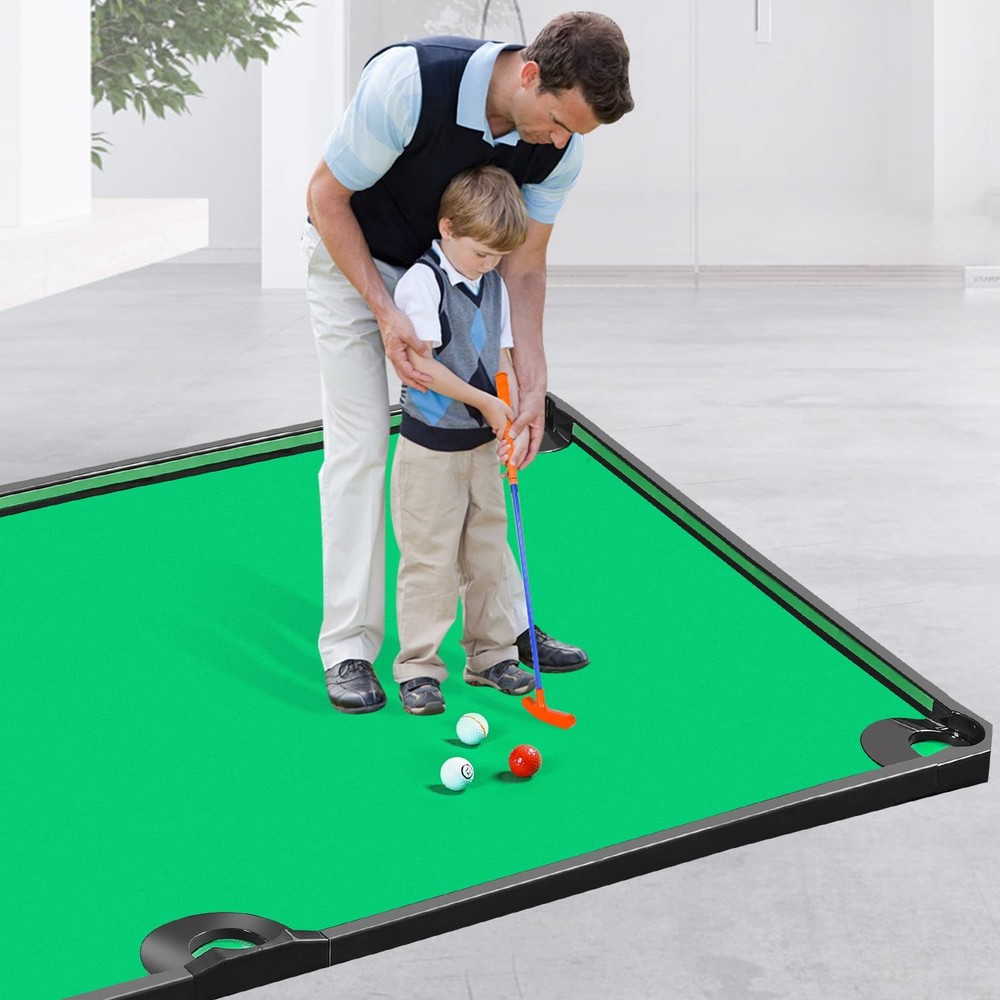 Golf Game -Combining Mini Pool Table & Golf - World’s Largest Putting Green I...