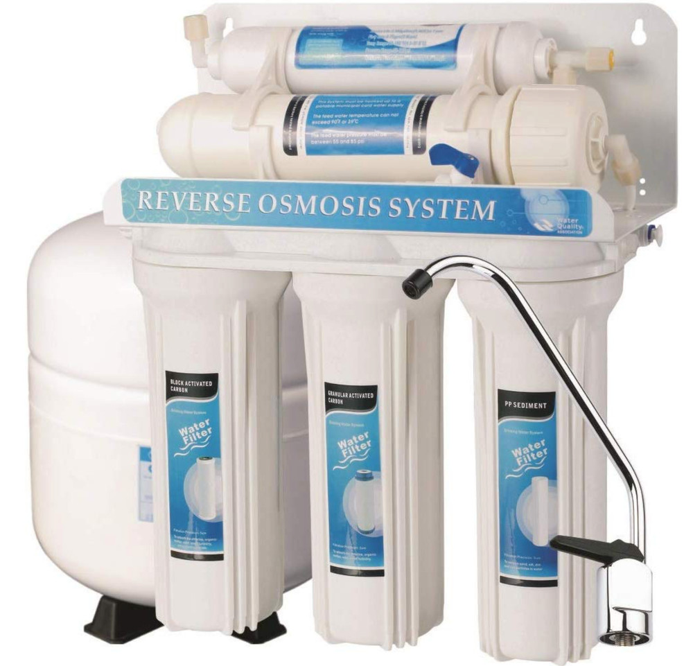 5 Stage Reverse Osmosis Drinking Water System RO Home Purifier "Complete System"