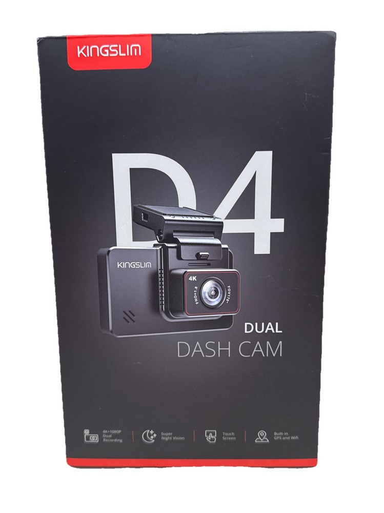 Kingslim D4 Dual Dash Cam