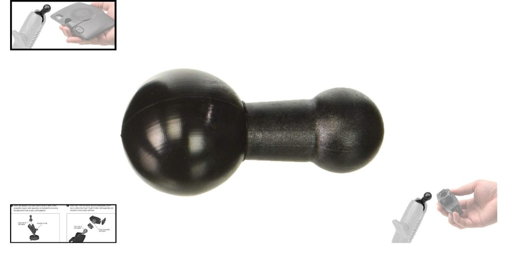 Customizable 25mm to 17mm Ball Adapter - Precision Engineered for Versatility