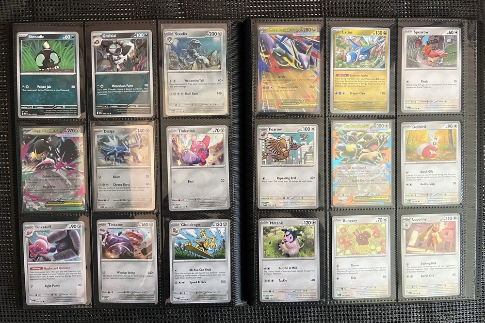 Mega Evolution Complete Base Set C/UC/R and EX 1-132 Binder Included.
