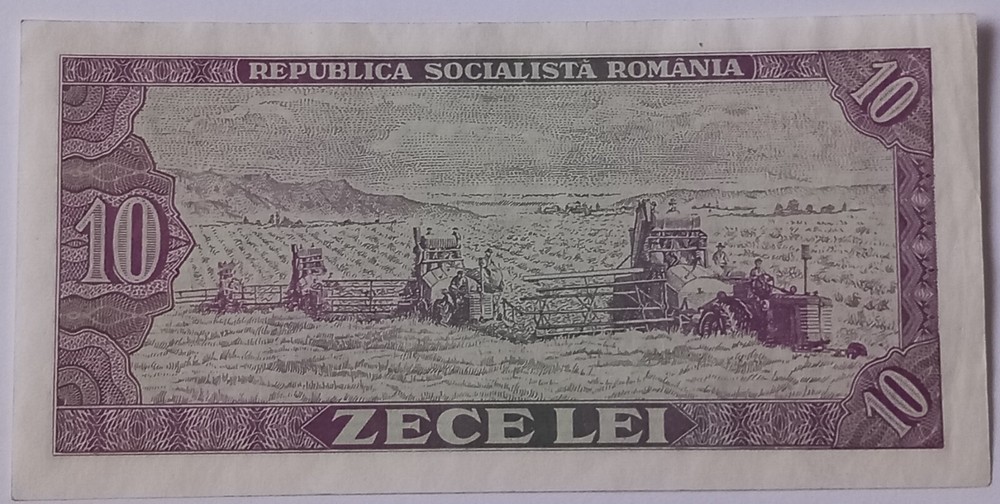 Romania , 10 Lei 1966
