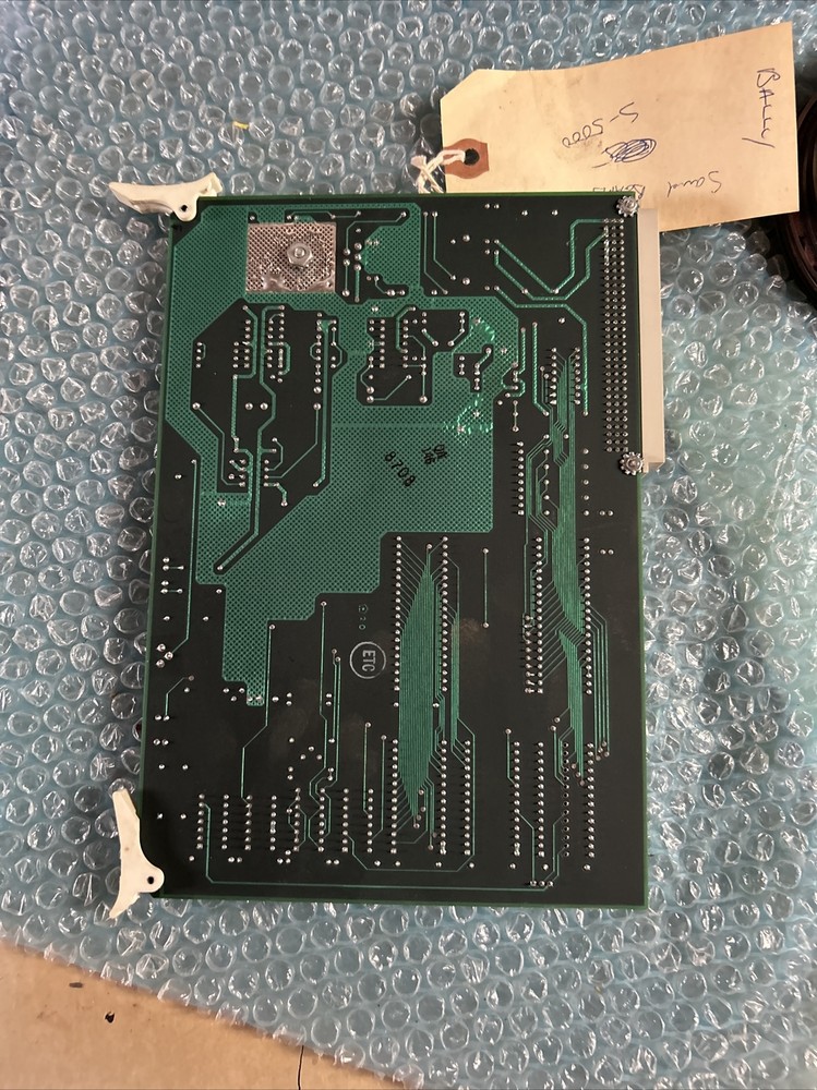 Unknown Slot Machine Bally S 5000 Mpu CPU PCB Board C140-8￼