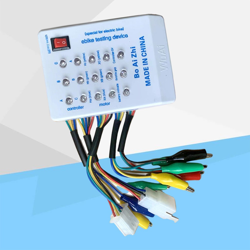 Ebike 24V/36V/48V/60V Motor Controller Tester Brushless Motor Controller Tester