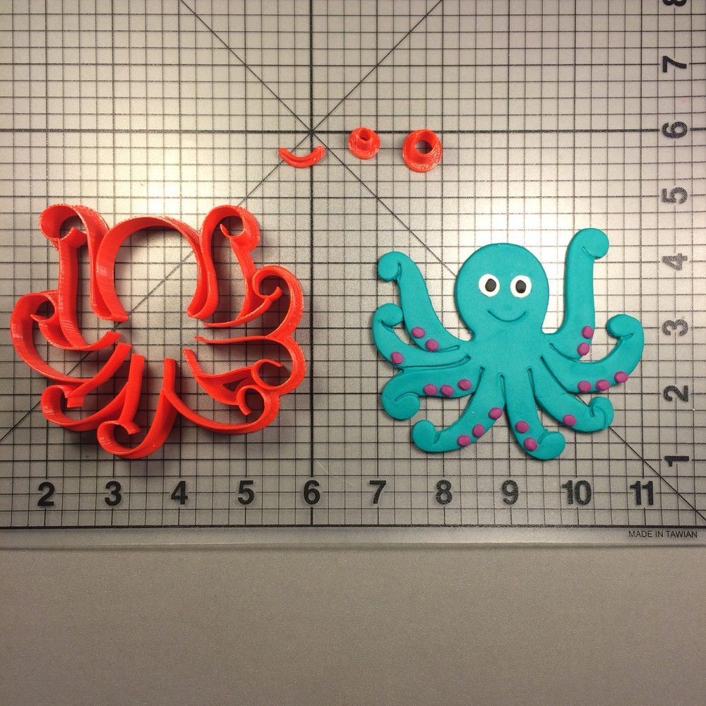 Octopus 102 Cookie Cutter Set