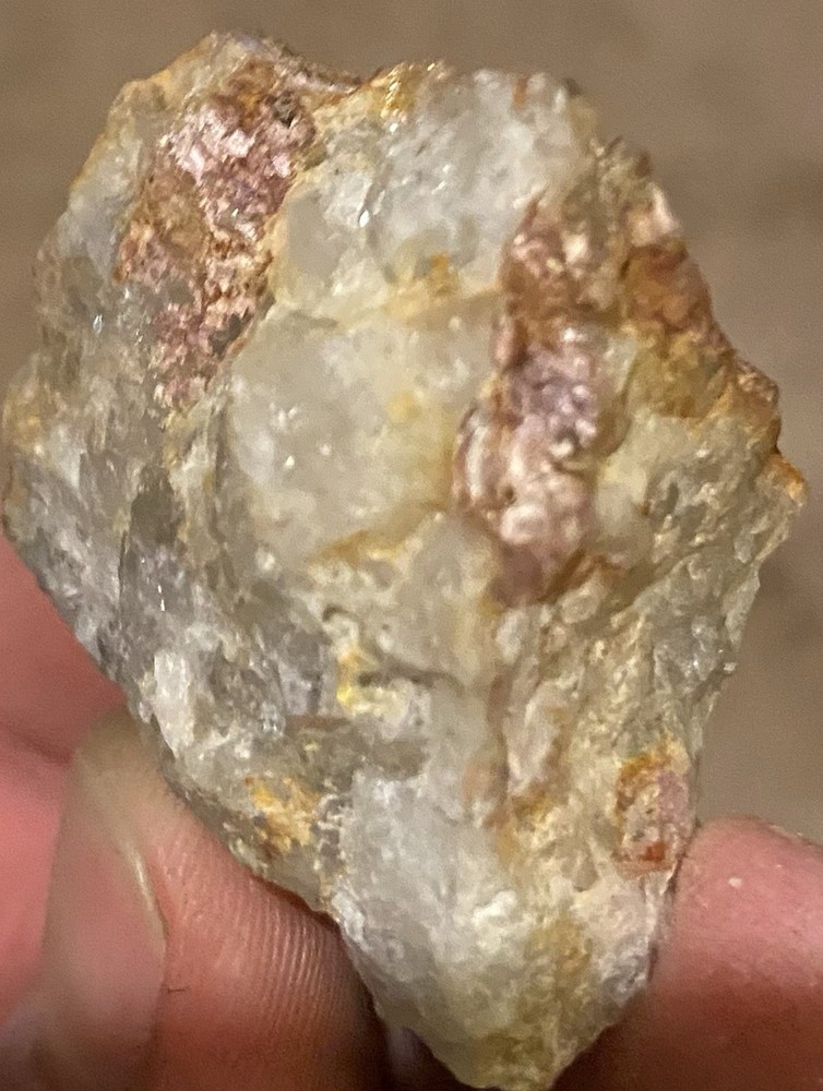 Quartz Gold Ore Mineral Specimen