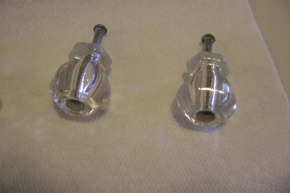 DOOR KNOB AND DRAWER PULL VINTAGE 2 KNOBS 1 PULL