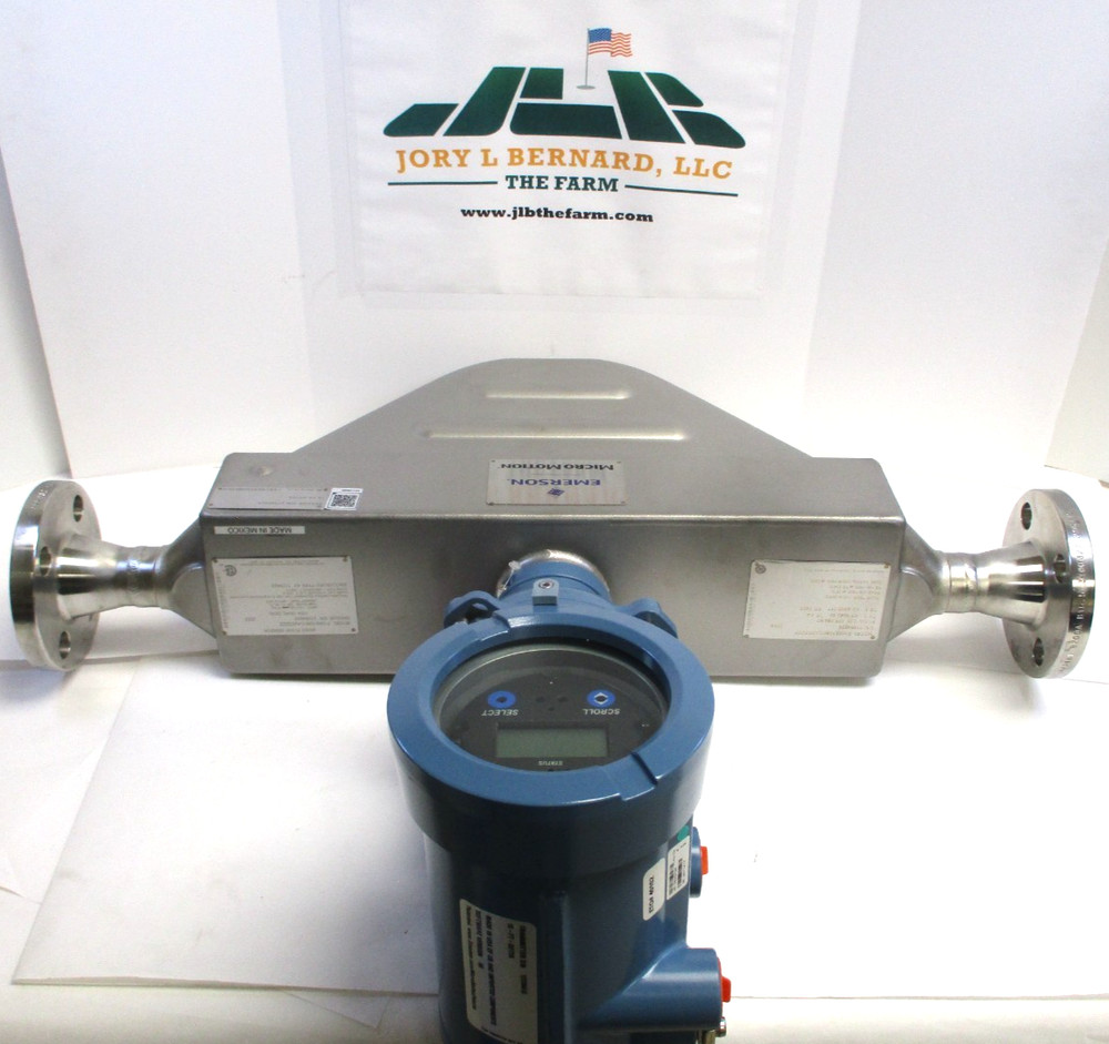 MICRO MOTION , F100S128CCA2EZZZZ, 1" 150 RF FLOW METER, 1" SENSOR, NOS
