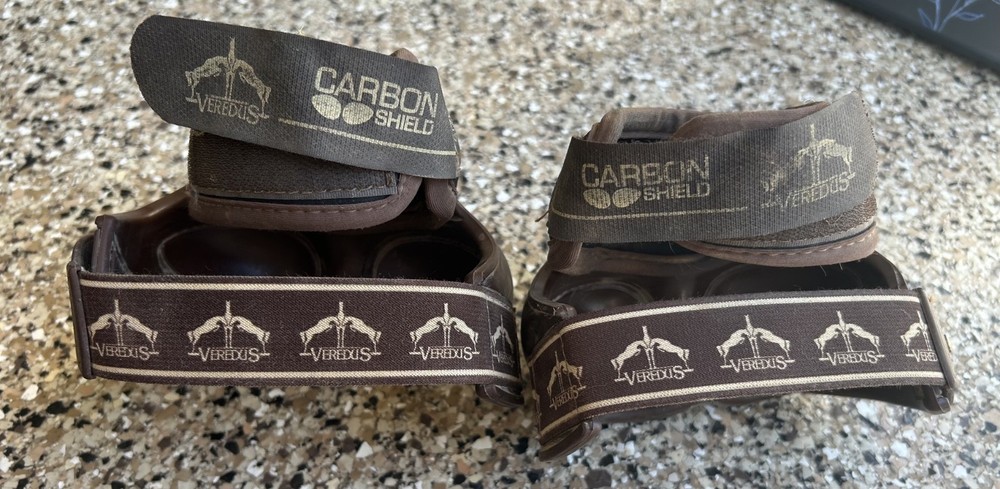 Veredus Carbon Shield Overreach Boots Heel Protectors
