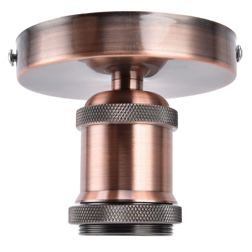 Vintage E26 E27 Lamp Socket Ceiling Lamp Holder with Accessories