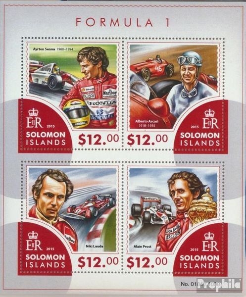 Salomoninseln 3377-3380 Sheetlet (complete issue) unmounted mint / never hinged