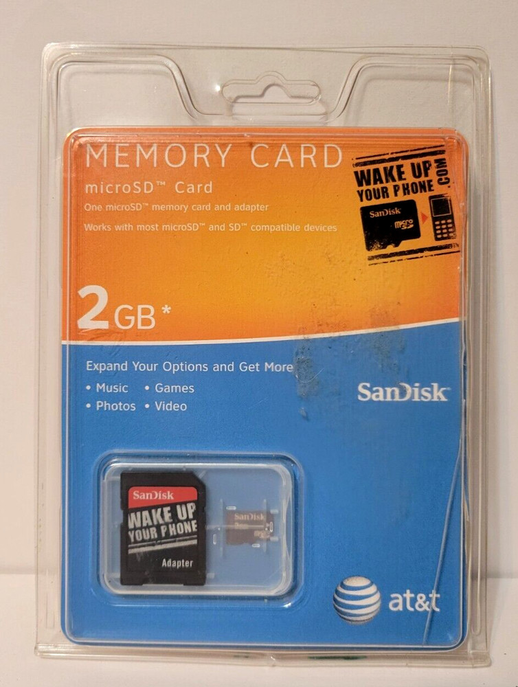 Universal SanDisk MicroSD Mobile Memory Kit USB 2GB Electronics Phone Camera
