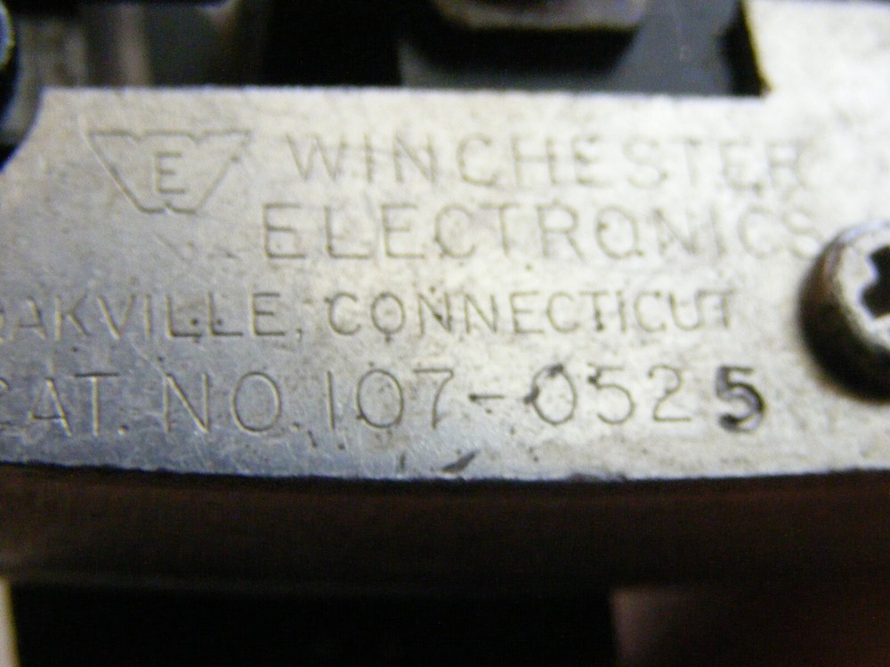 Winchester Electronics No. 107-0525 Hand Crimp Tool