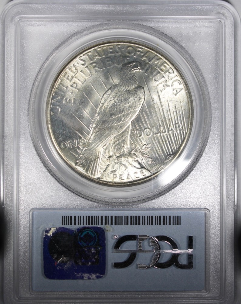1927 Peace Dollar PCGS MS63 Better Date $1 Uncirculated