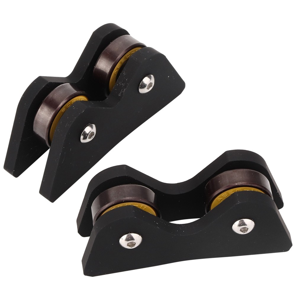 2pcs Pool Cue Straightness Checker Roller Detector