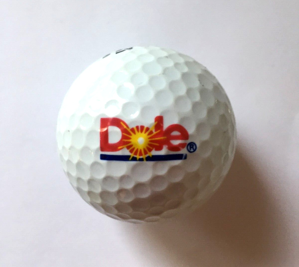 Dole PLC LOGO GOLF BALL Maxfli CD-90