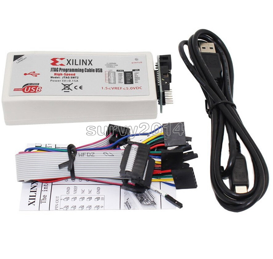 Xilinx Platform USB Download Cable Jtag Programmer FPGA CPLD C-Mod XC2C64A