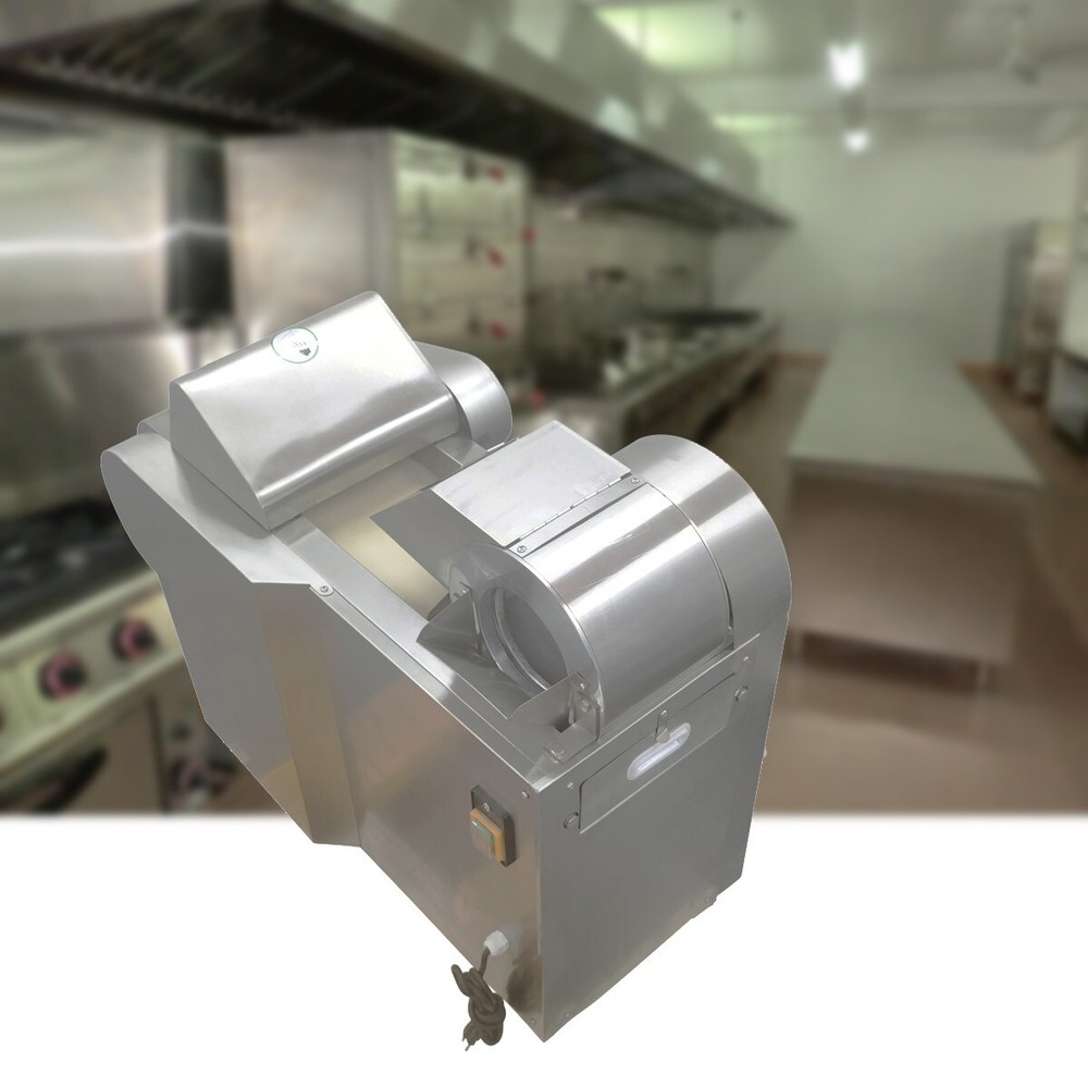 Automatic Vegetable Chopping Machine 1-25mm Thickness 110V 1500W(2HP)