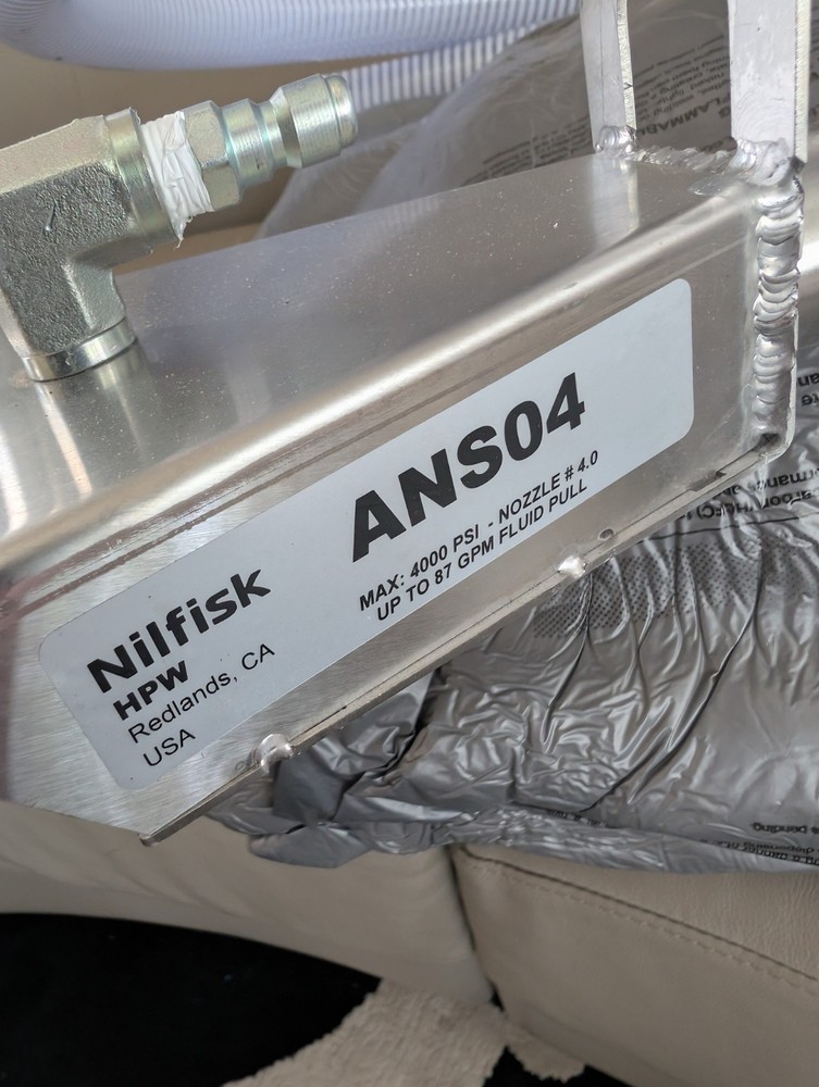 ANS04 Muck Scupper Sludge & Slurry Evacuation Tool Attachment (Moves Water Fast)