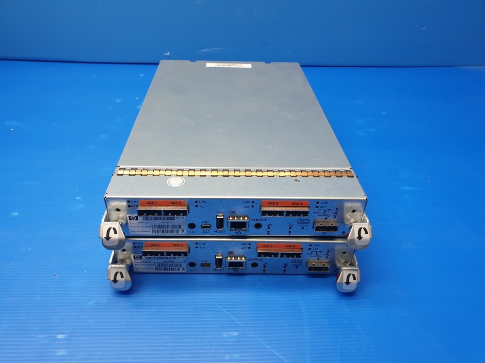 HP StorageWorks P2000 Storage Array Controller Module AW592B 582934-002 Lot of 2
