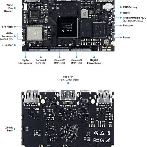 Khadas Edge 2 with active cooling (new)