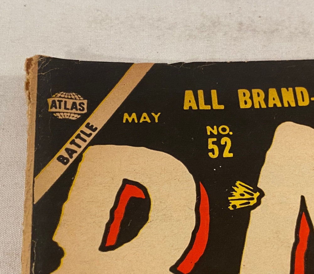 Battle Adventures Atlas Comics #52 May 1957 Calculated Risk