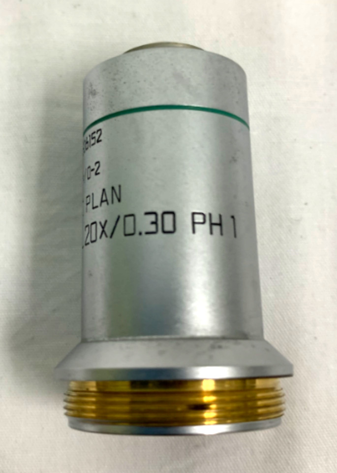 Leica C Plan L 20x/0.30 PH 1 Phase Contrast Microscope Objective 506152