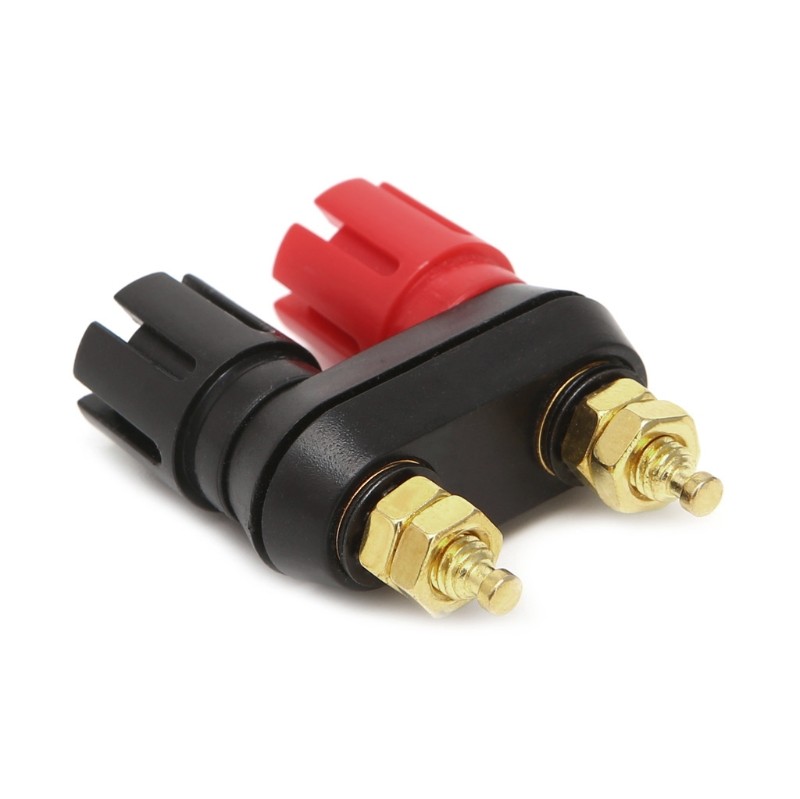 Dual 4mm Banana Plug Jack Socket Binding Post for Speaker Amplifier Terminal