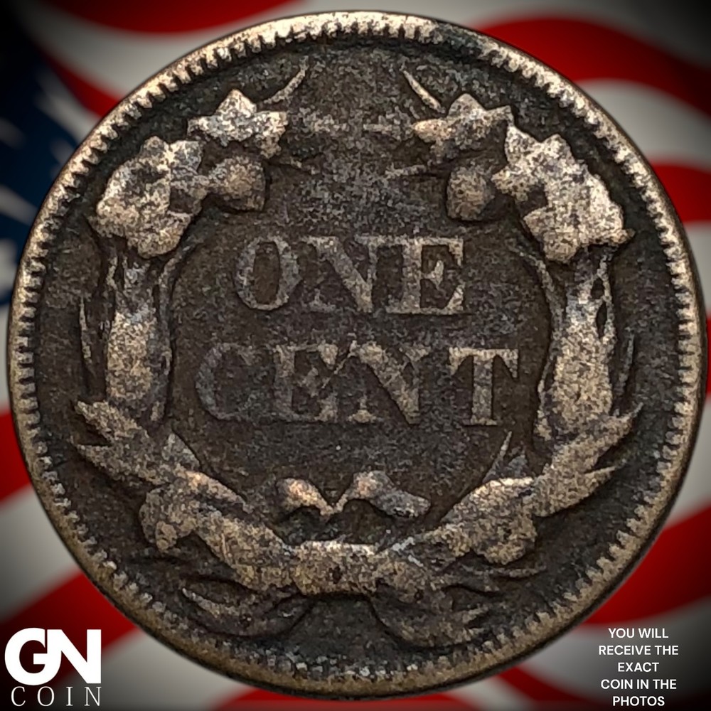 1857 Flying Eagle Cent Penny Z5735