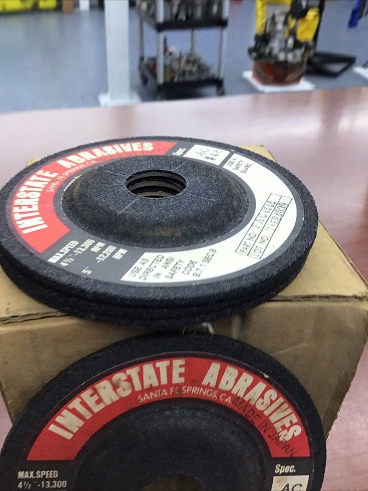 Interstate Abrasives Grinding Disc 4 1/2” (25/box)