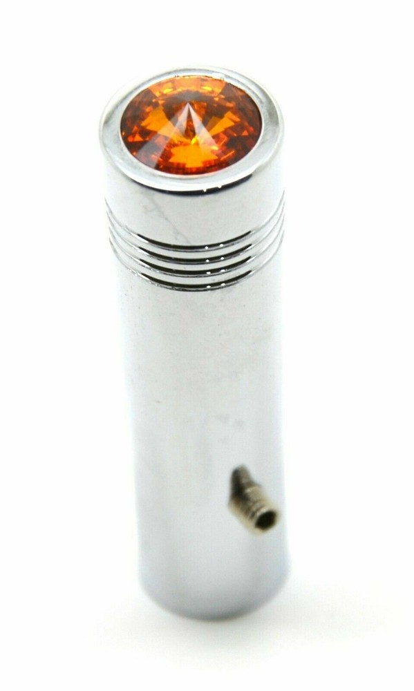 Toggle switch extension amber jewel 2-3/8 chrome Freightliner Kenworth dash each