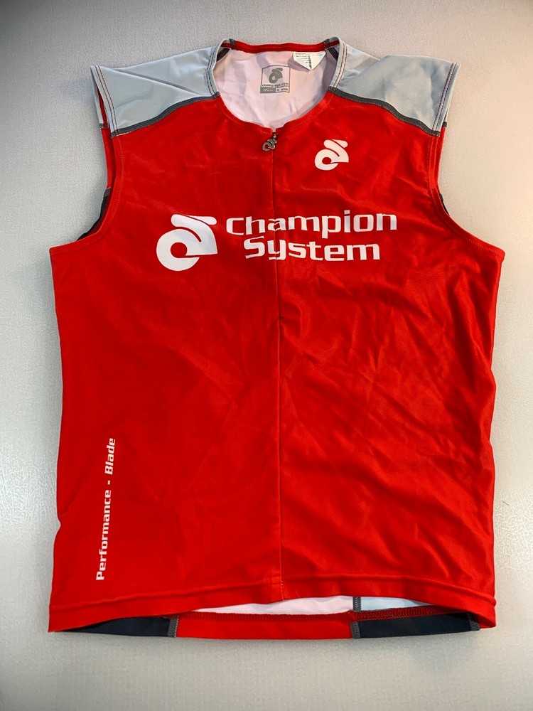 Champion System Mens Blade Tri Triathlon Top Small S (6545-7)