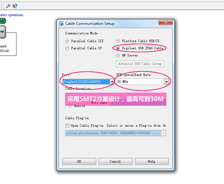 Xilinx Platform USB Download Cable Jtag SMT2 Programmer FPGA CPLD