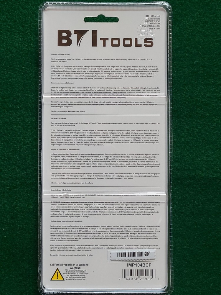 Imperial IMP104CP Clip Folder