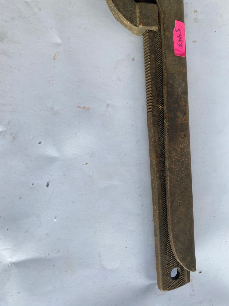 Adjustable Pipe Rustic Antique A. Heckles Solingen Quick Adjust Wrench
