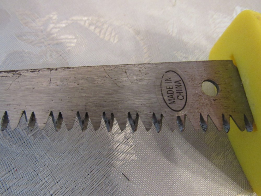 6 1/4" Rubber Handle Key-Hole Pruning Saw
