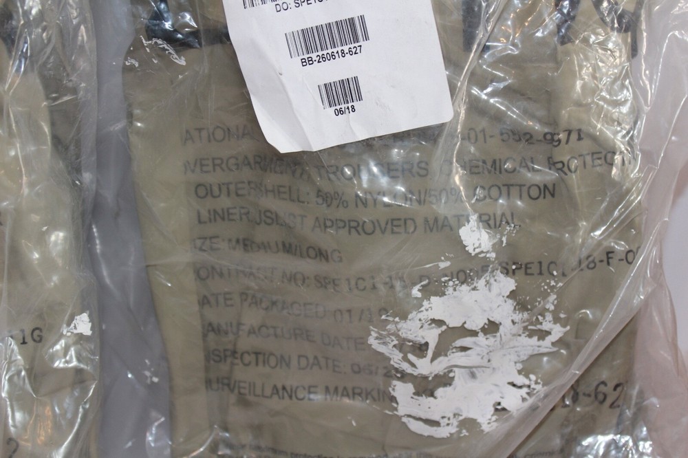 USGI Protective Overgarment JLIST Suit Medium Long MOPP CBRN ACU Digital UCP