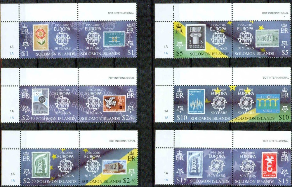 SOLOMON  ISLANDS - 2005 – EUROPA -VF**