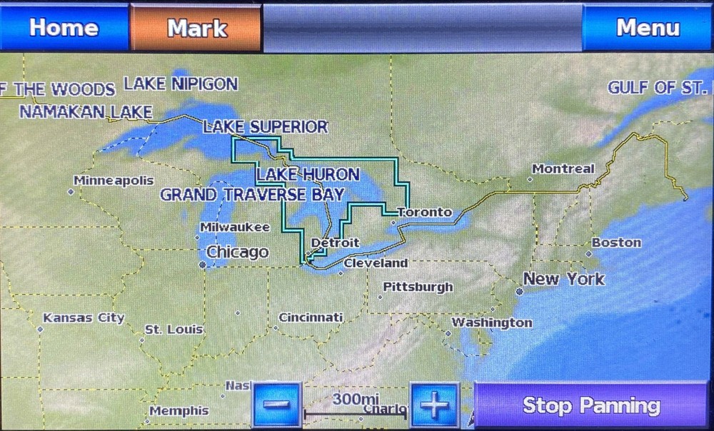 Garmin GPSMAP 740s Stand-Alone Touchscreen Chartplotter (New LCD)~ MME Refurb*