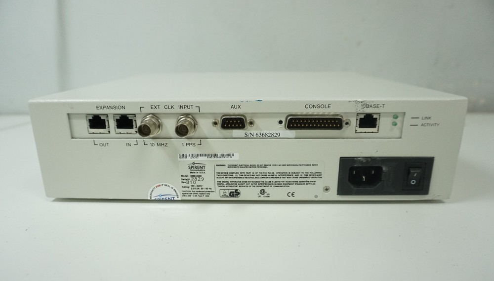 Netcom Sys SMB-0200 SmartBits 200 Performance Analysis Systems ML-7710 Ports x4