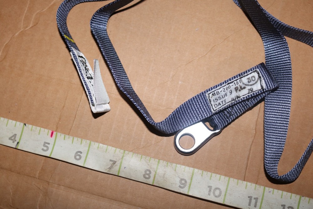 NOS Martin Baker ejection seat strap MB 200-181