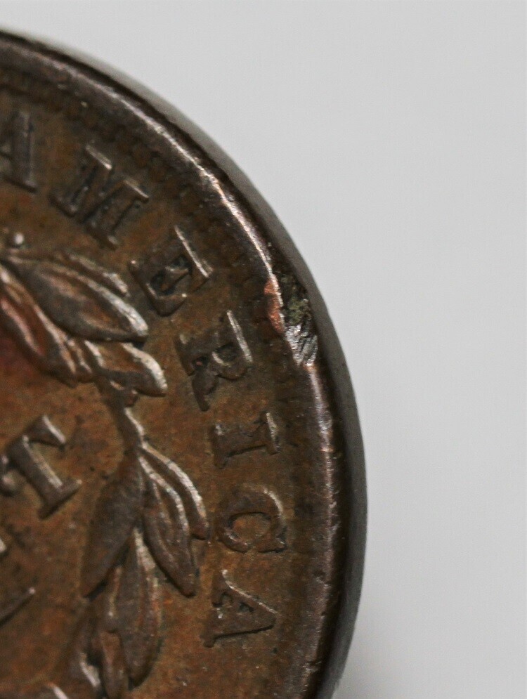 1838 Coronet Head Large Cent - US 1c Copper Coin