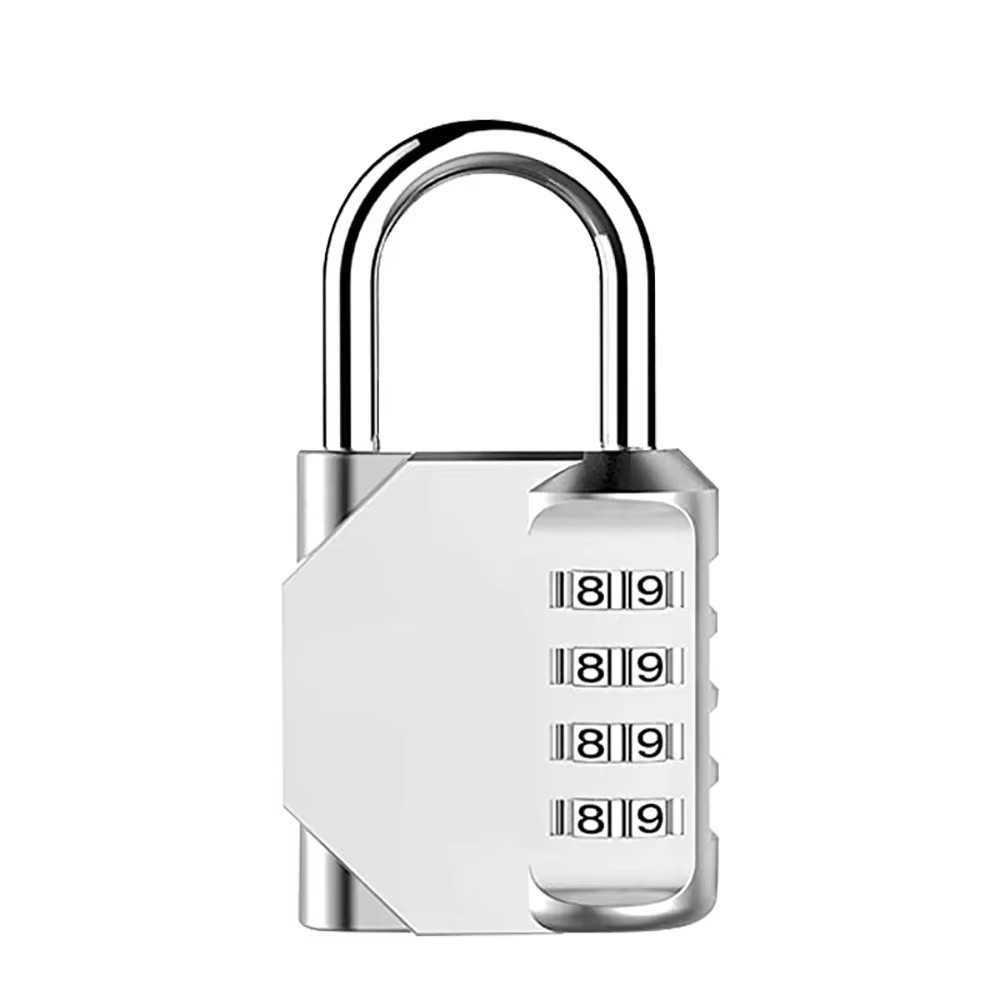 4-Digit Resettable Waterproof Combination Padlock