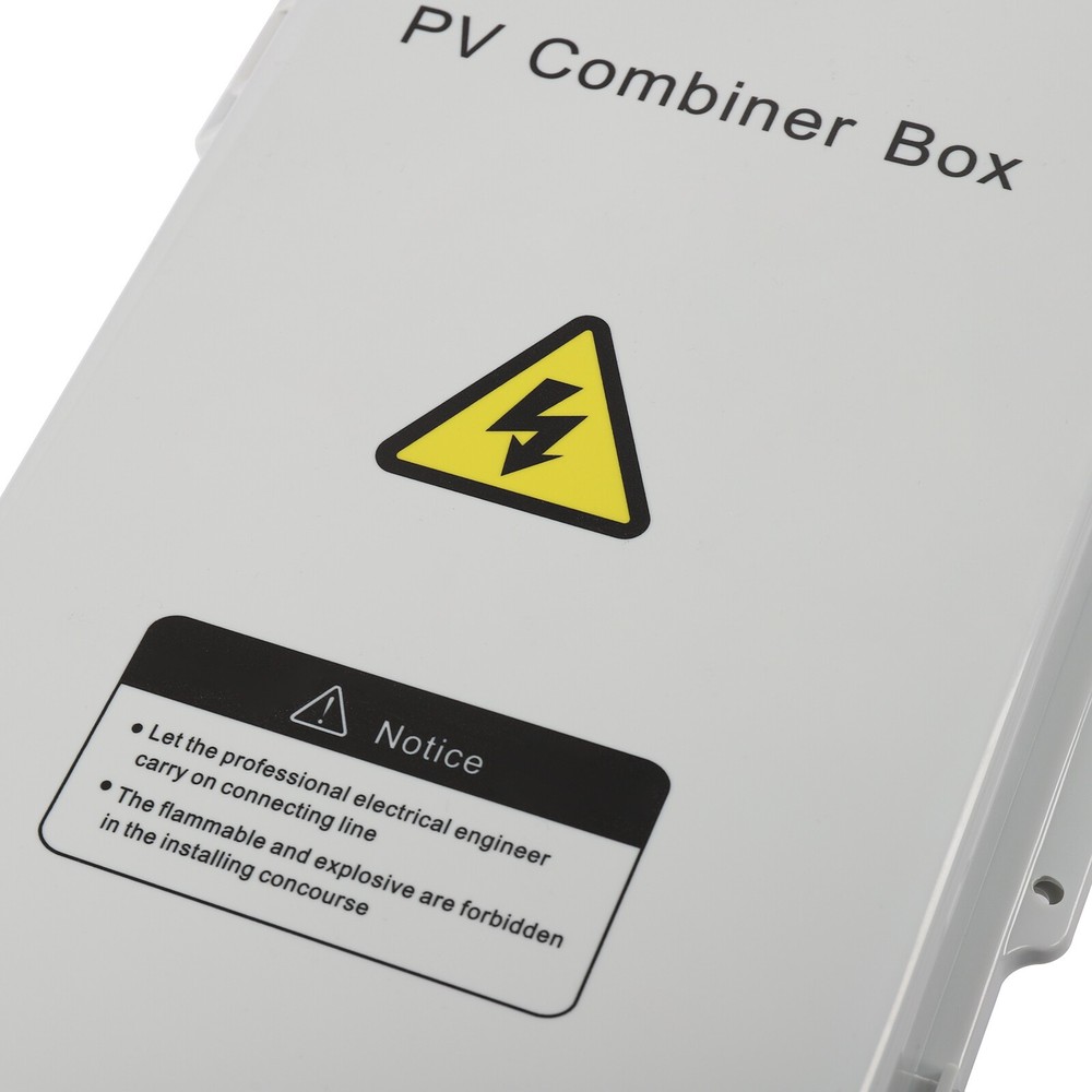4 String Solar Combiner Box PV Combiner Circuit Breaker 63A For Solar Panel Kit