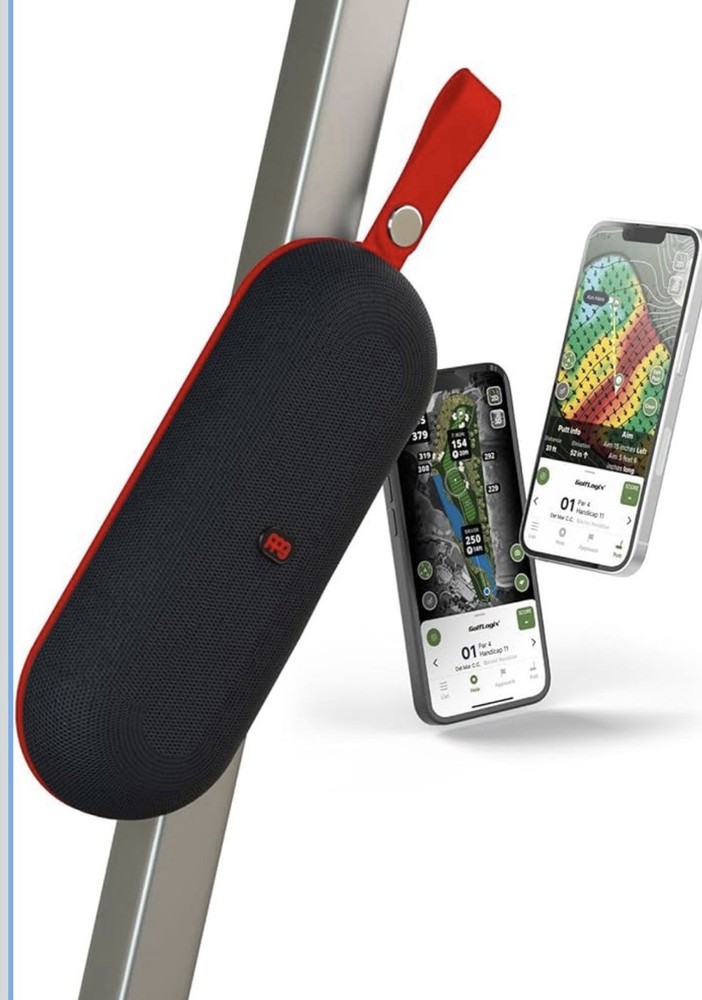 PPG Golf Speaker with GPS Powered by Golf Logix – 40K+ Courses